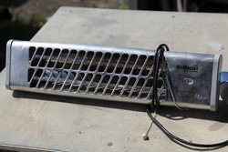 Radiant heater for marquees and beer gardens