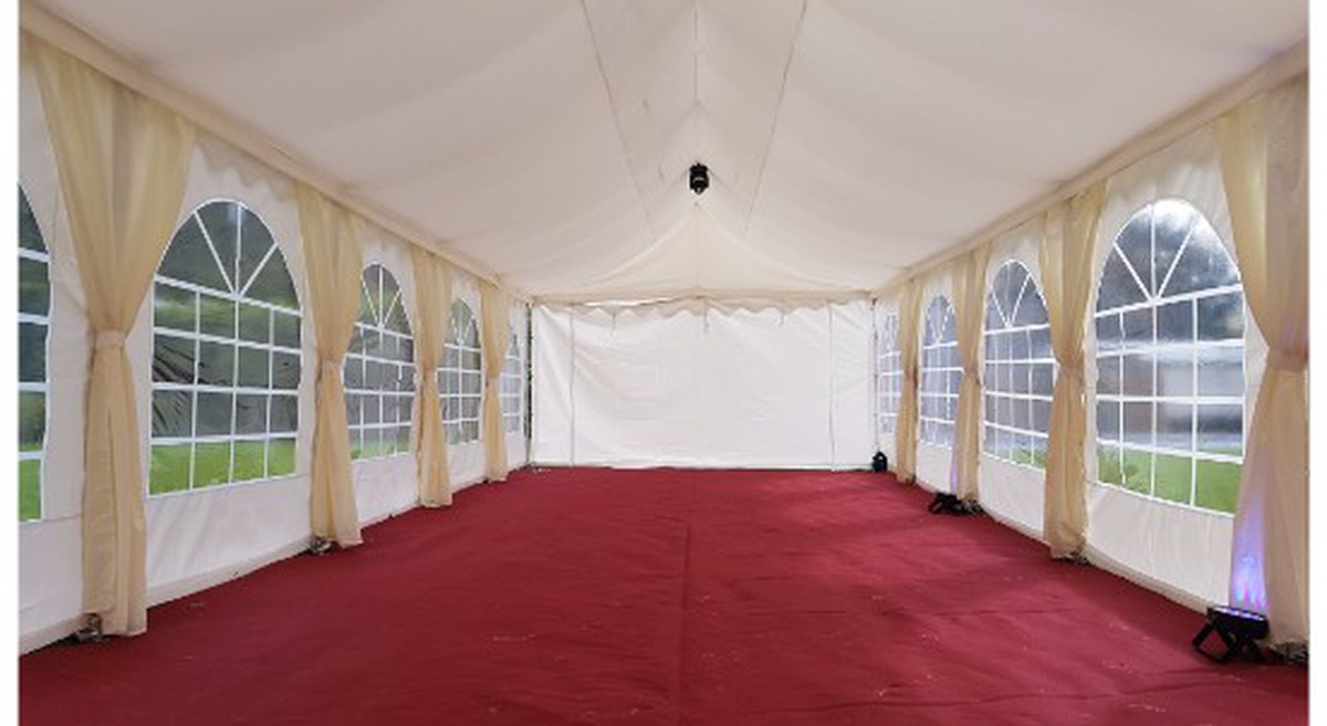 Curlew New and Used Marquees Framed marquees Over 6m and under 12m