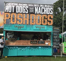 Hot Dog Catering Trailer Stand
