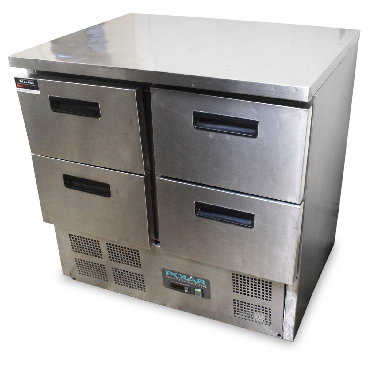 Secondhand Catering Equipment Bench Or Prep Fridges With Drawers