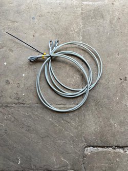 Roof wires for a 6m wide marquee