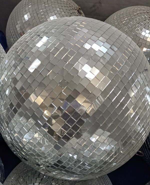 Secondhand disco balls