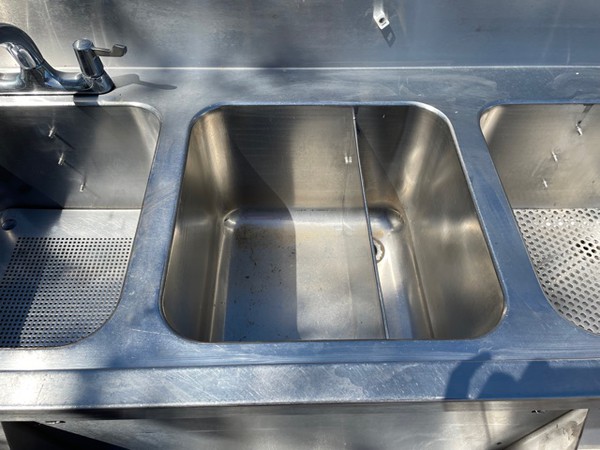 Secondhand Ice Well Sink Unit Speed Rail For Sale