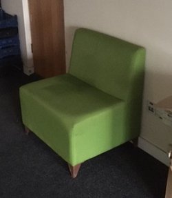 Green Reception Chair