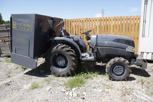 Olympia 500 with Kubota tractor