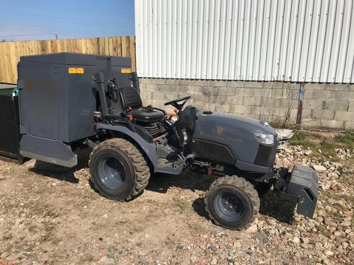 Olympia 500 with Kubota tractor resurfacing machine for sale Olympia 500 with Kubota tractor resurfacing machine for sale