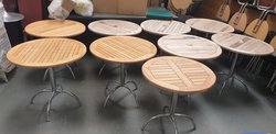 Round Outdoor Tables