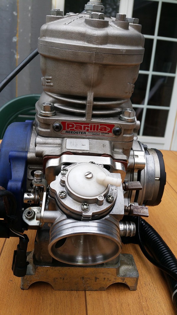 Parilla Reedster engine