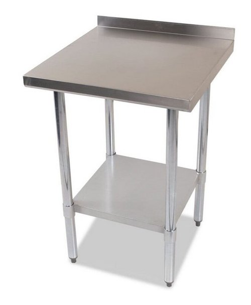 Stainless Steel Table 60cm Wide with Splash Back Stainless Steel Table 60cm Wide with Splash Back