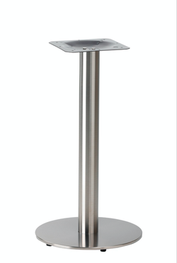 Round Flat Stainless Steel table base