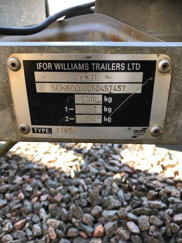 Ifor Williams Tipping Trailer for sale