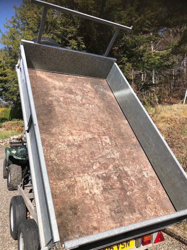 Tipping Trailer Bed