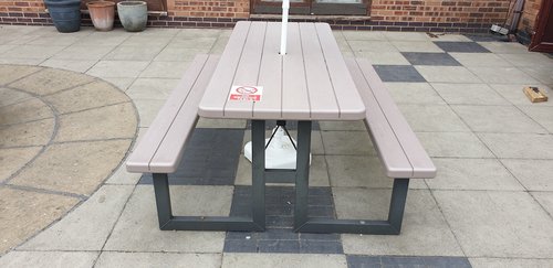 Folding Picnic Table in polypropylene Folding Picnic Table in polypropylene