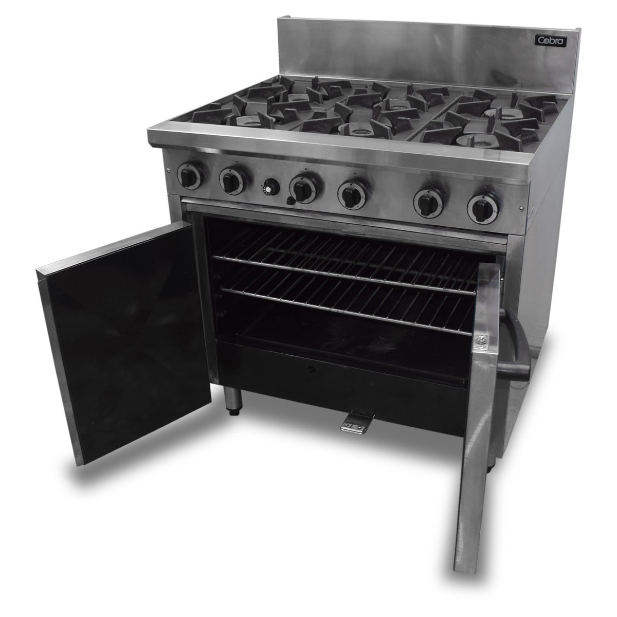 Secondhand Catering Equipment Gas Range Cookers Cobra Six Burner