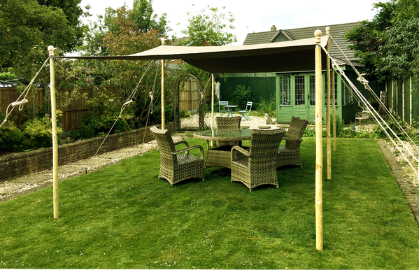 Garden marquee awning