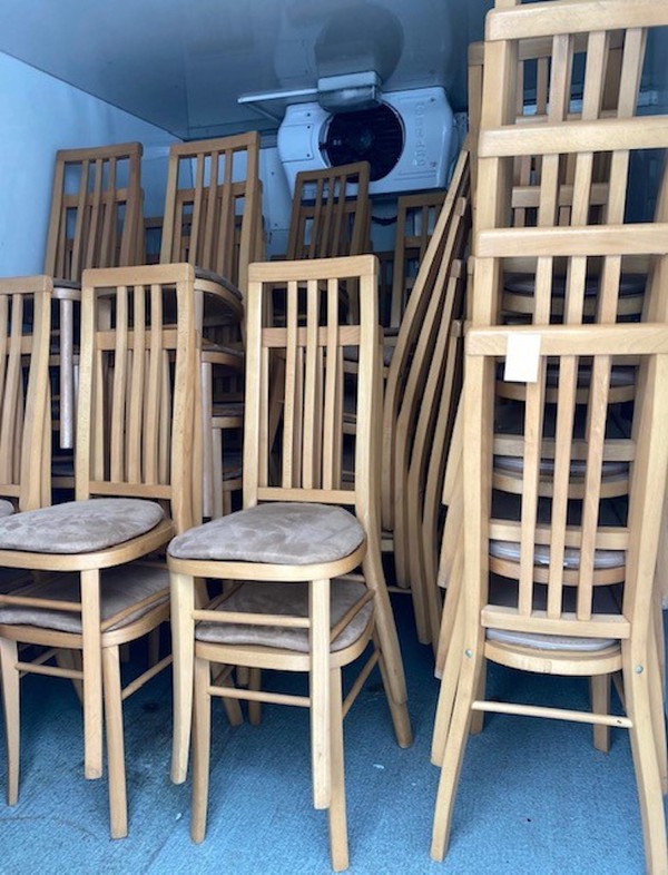 Used Stacking Dining Chairs