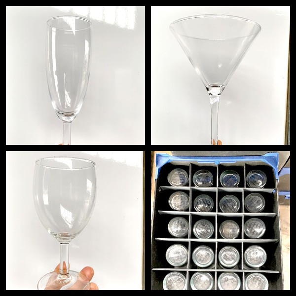 Glassware for weddings / Catering