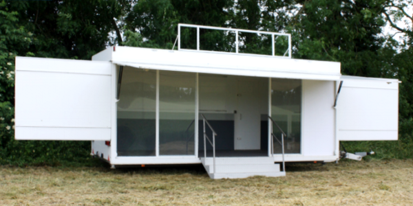 Exhibition trailer 20ft or 6m