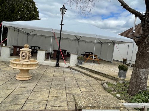 Second hand clearance marquees