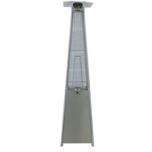 Stainless steel gas patio heater