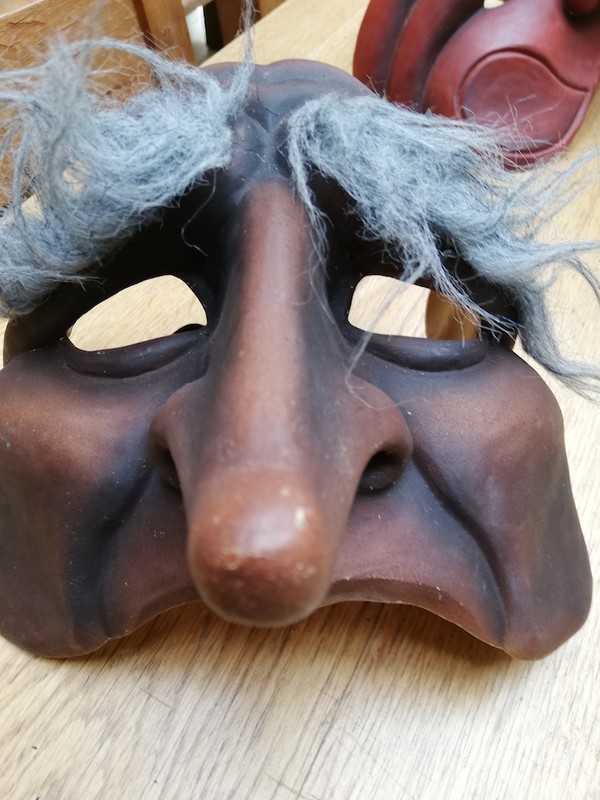 Panchinello Commedia dell'arte Mask