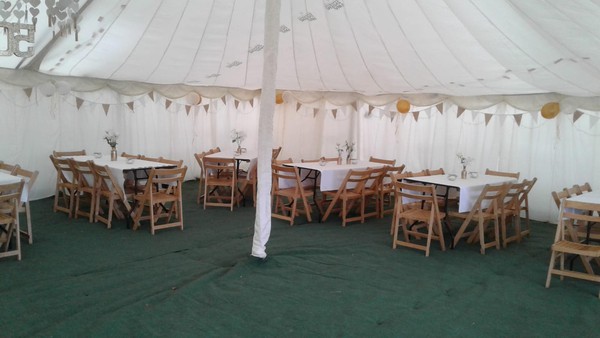 Secondhand traditional marquee