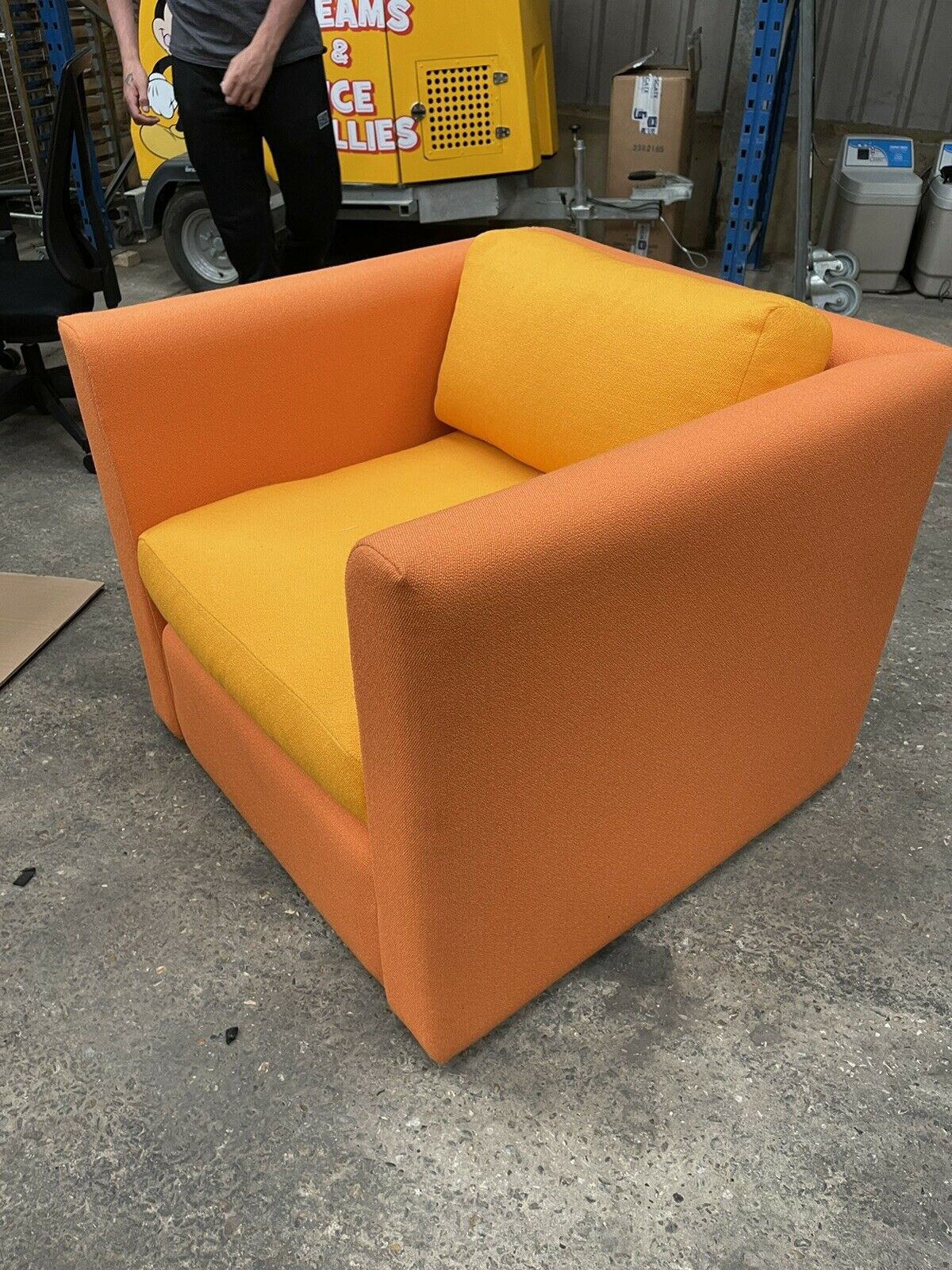 Secondhand Chairs and Tables Sussex Catering Equipment 2x Orange