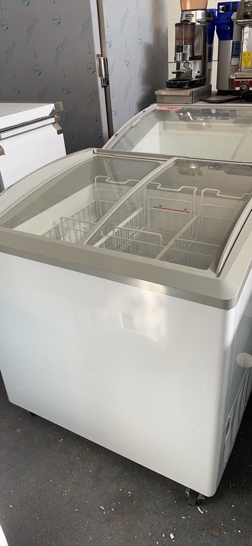 Used Slimline Ice Cream Display Freezer Used Slimline Ice Cream Display Freezer