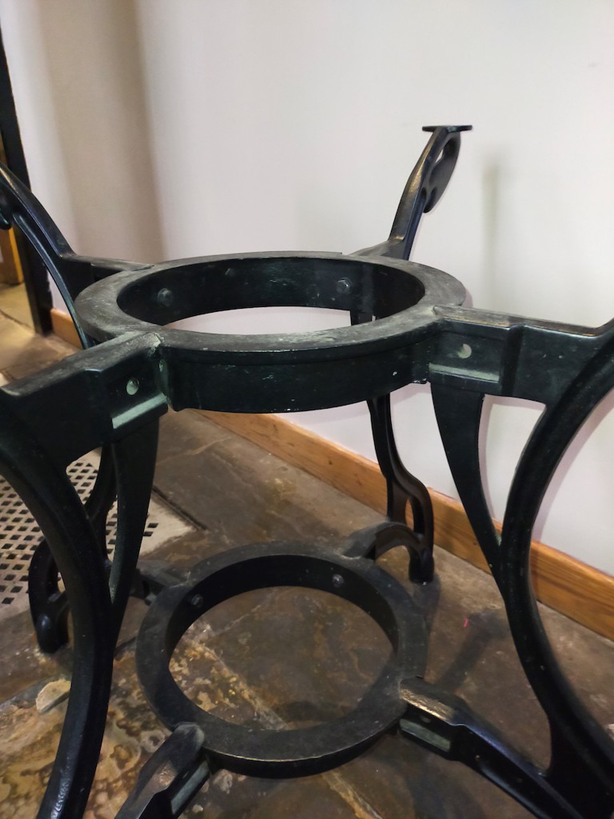 Secondhand Chairs and Tables Table Bases 22x Cast Iron Table Bases
