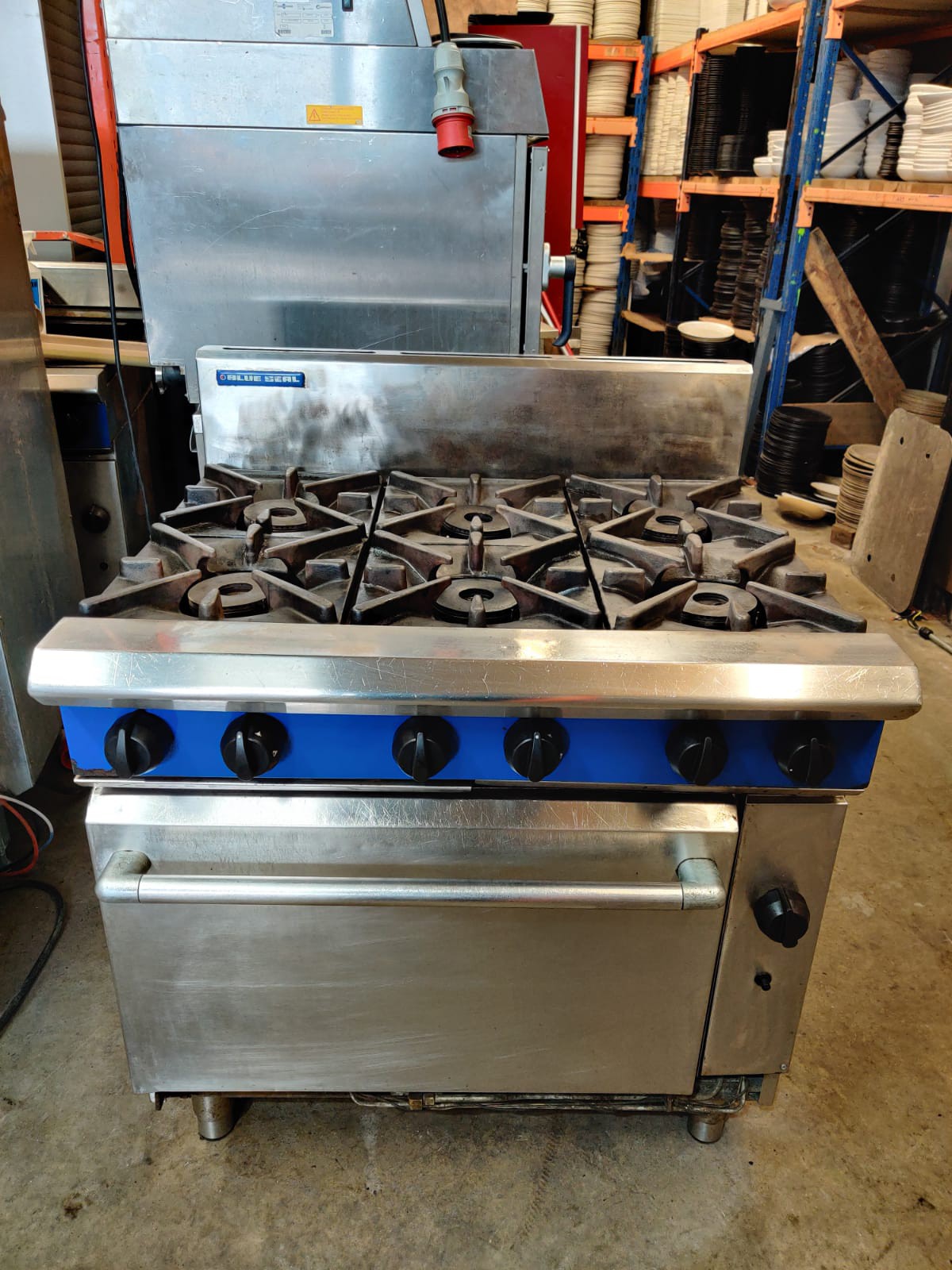 blue seal gas range