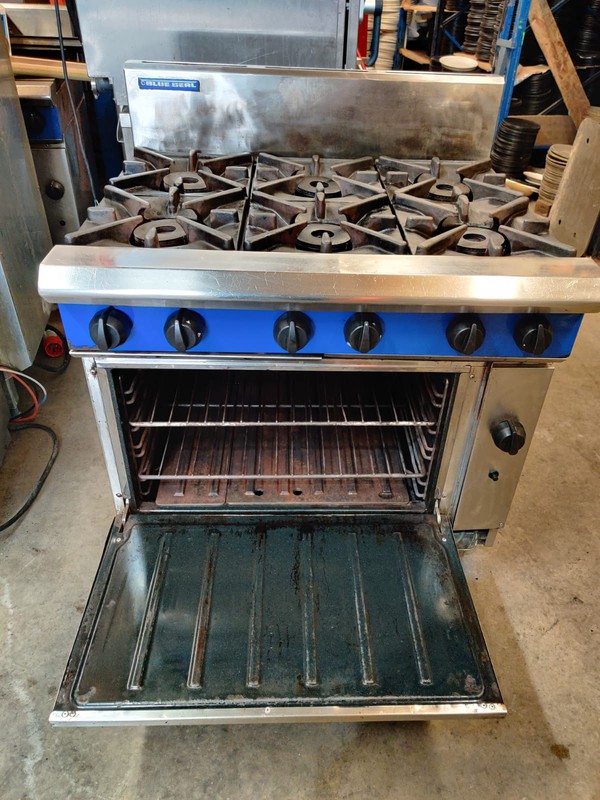 blue seal gas range
