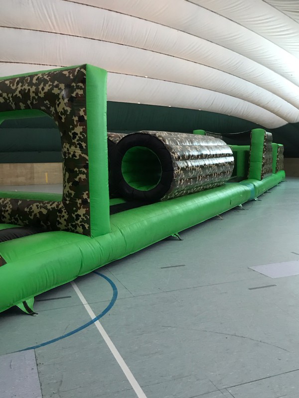 Selling Inflatable Junior Bouncy Castle Obstacle Course