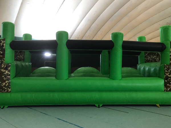Selling Secondhand Used Inflatable Junior Bouncy Castle Obstacle Course