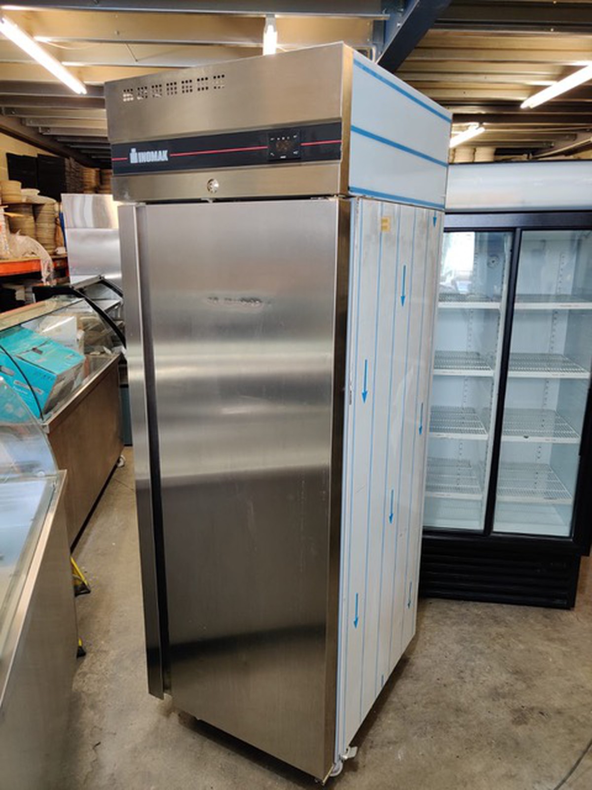 Secondhand Catering Equipment Upright Single Door Freezers Used