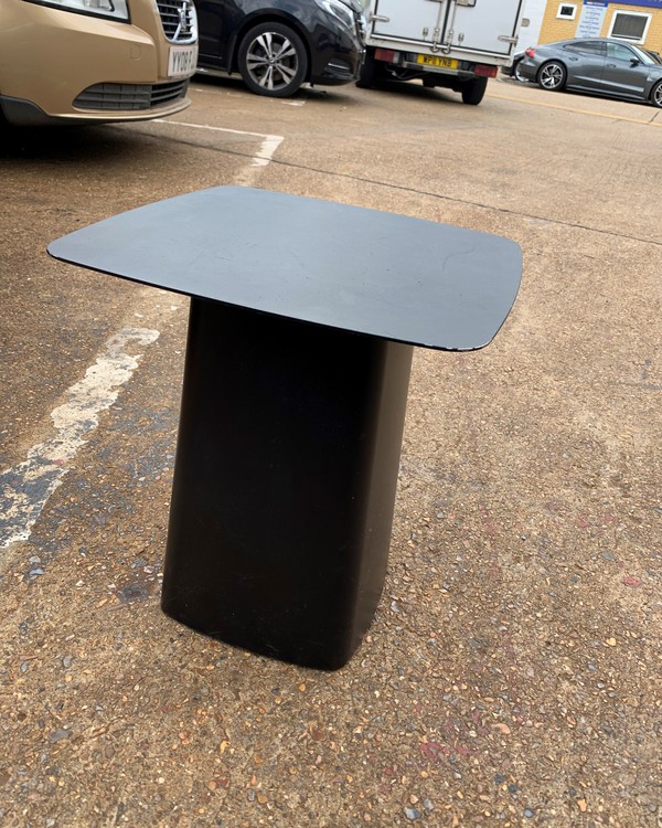 Used VITRA Black Metal Side Table Small For Sale