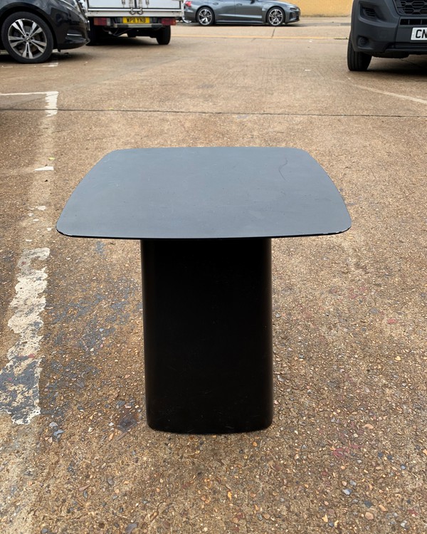 VITRA Black Metal Side Table Small For Sale