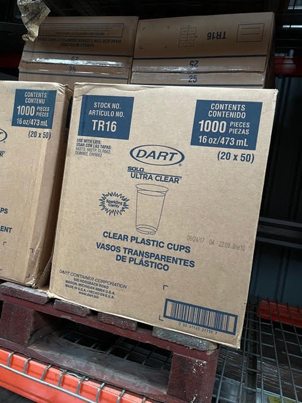 16oz Plastic Disposable Cups For Sale