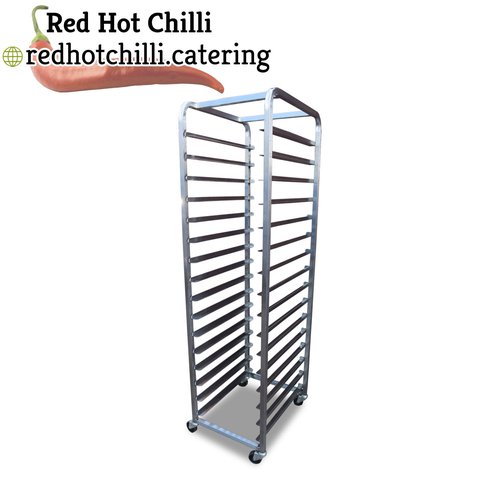 0.47m Stainless Steel Racking Trolley  (Ref: 719) 0.47m Stainless Steel Racking Trolley  (Ref: 719)
