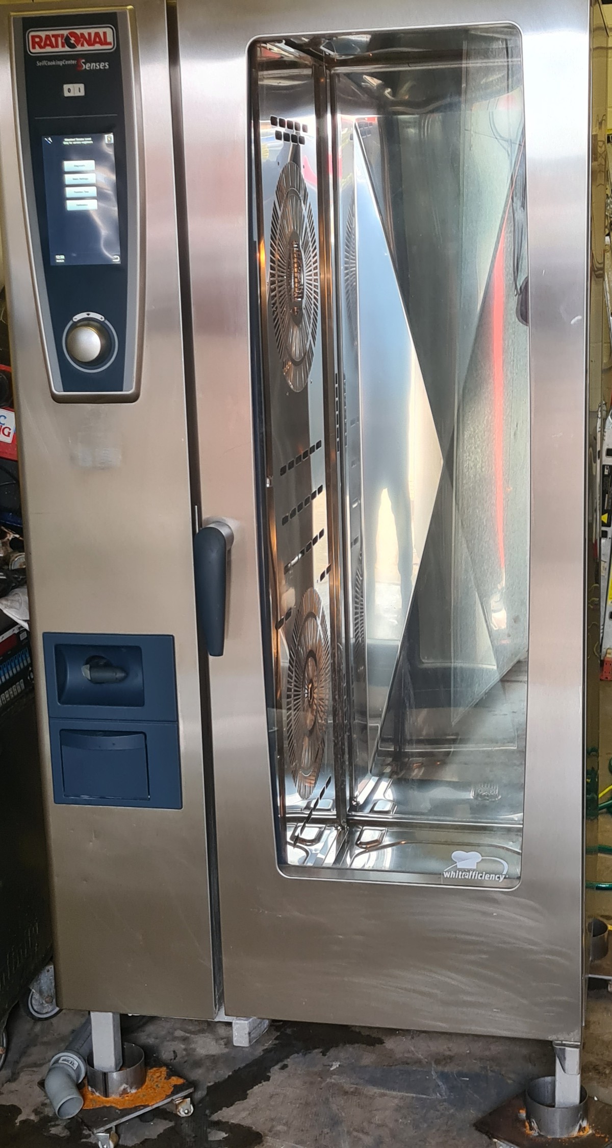 Secondhand Catering Equipment Gas Combi Ovens (steam) Rational SCC