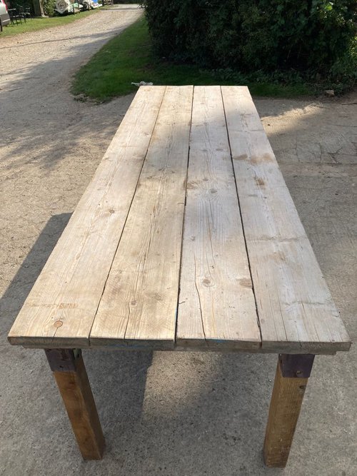 Scaffold plank table for sale Scaffold plank table for sale