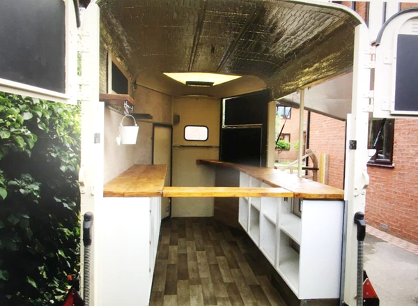 Horse box catering trailer for sale