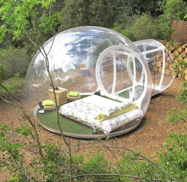 transparent igloo dome