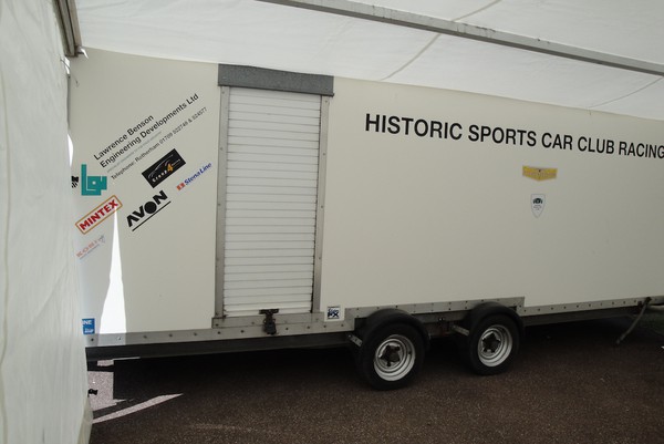 Box Trailer with Awning