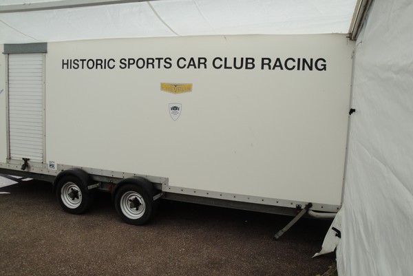 Box Trailer with Awning