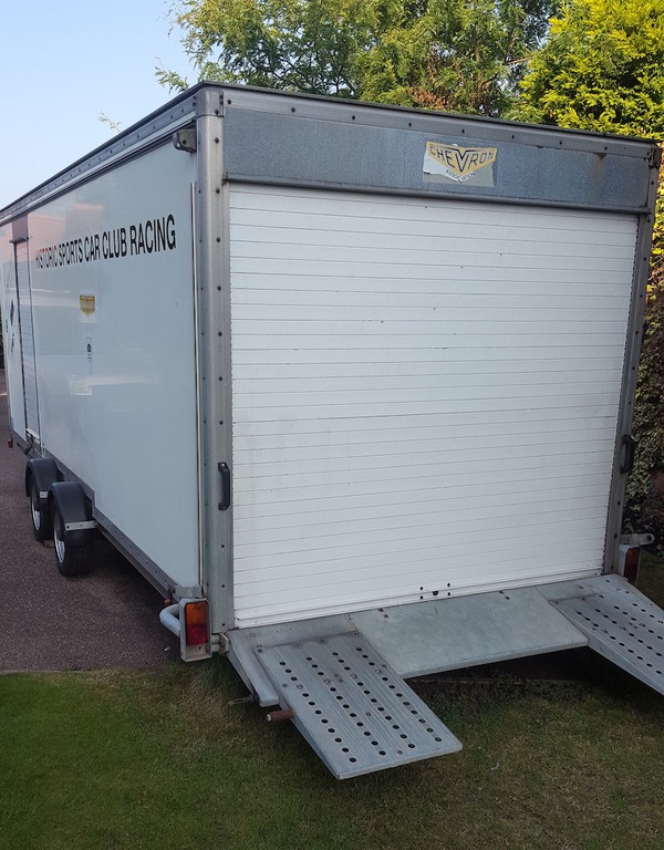 Box Trailer with Ramp