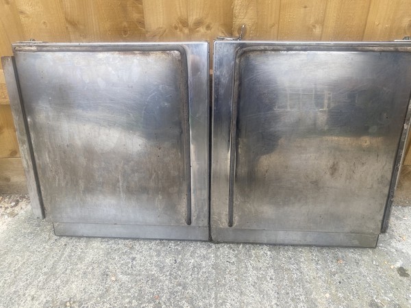 Pair Used Falcon G3101 Gas Oven Doors