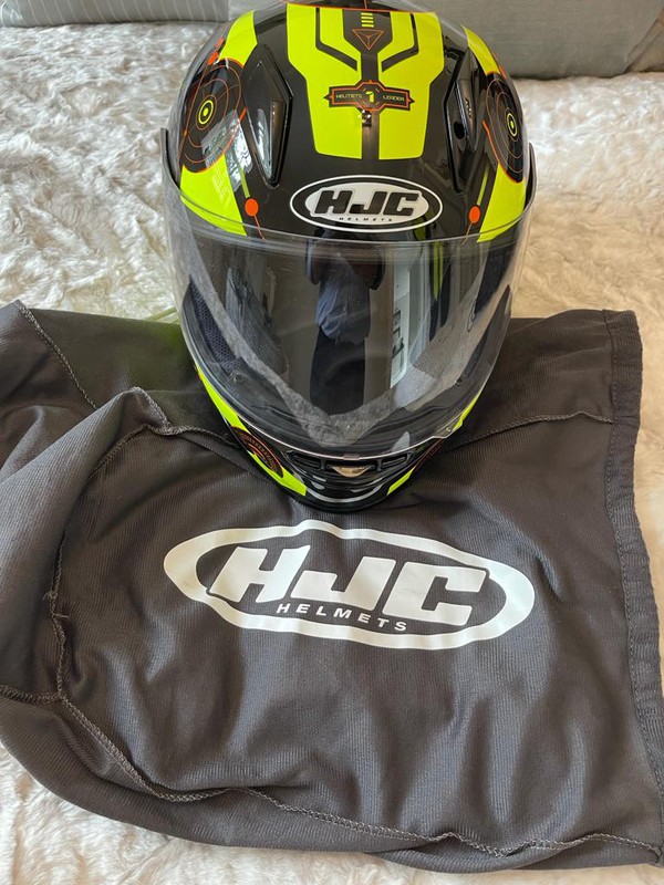 Helmet is HJC CL-Y size 52-53cm
