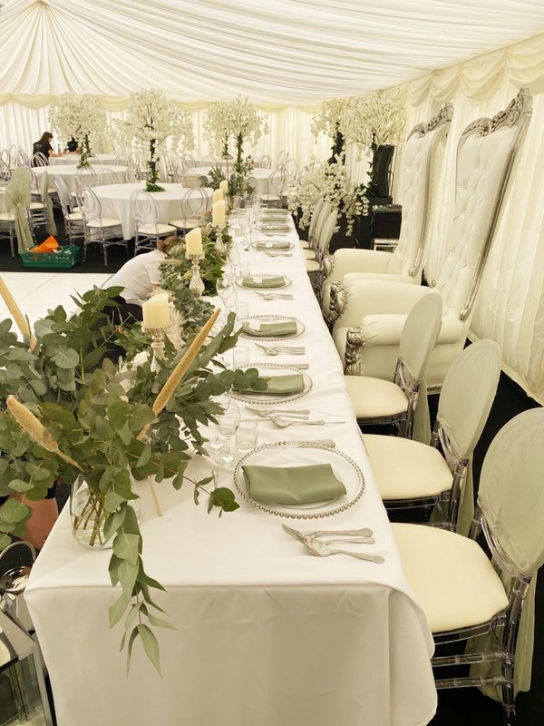 Opulent wedding marquee for sale
