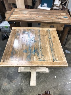 Reclaimed Wooden Table Tops for sale