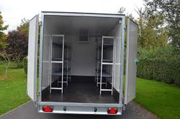 Refrigerated Humbaur trailer